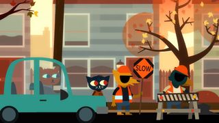 A screenshot showing Night in the Woods on iPhone