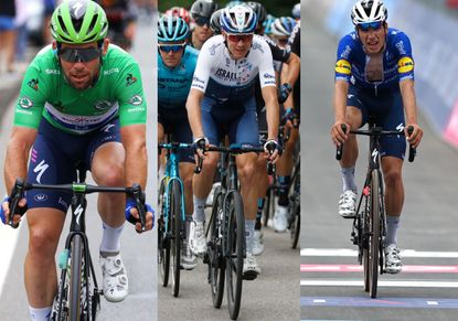 Mark Cavendish, Chris Froome and João Almeida