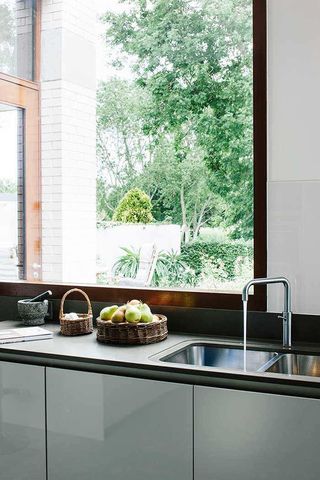 architectural kitchen extension quooker tap and worktops