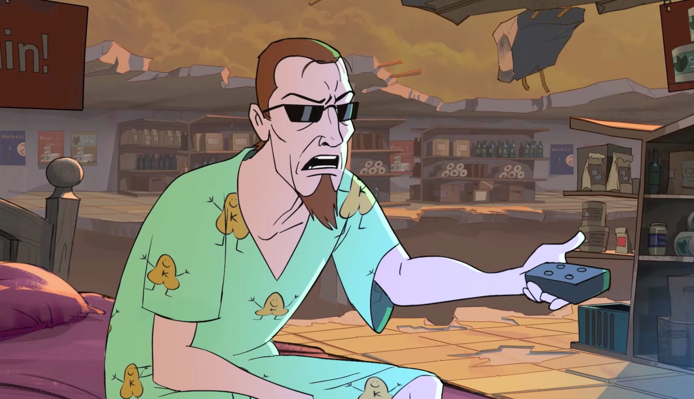 Shooting weirdos in Postal: Brain Damaged