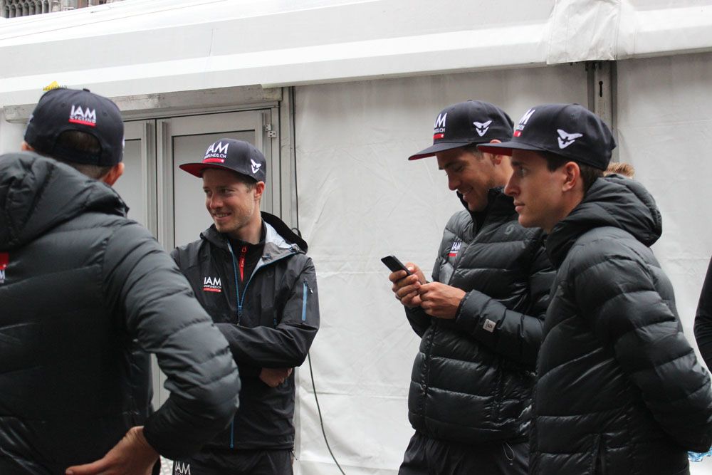 The IAM cycling team