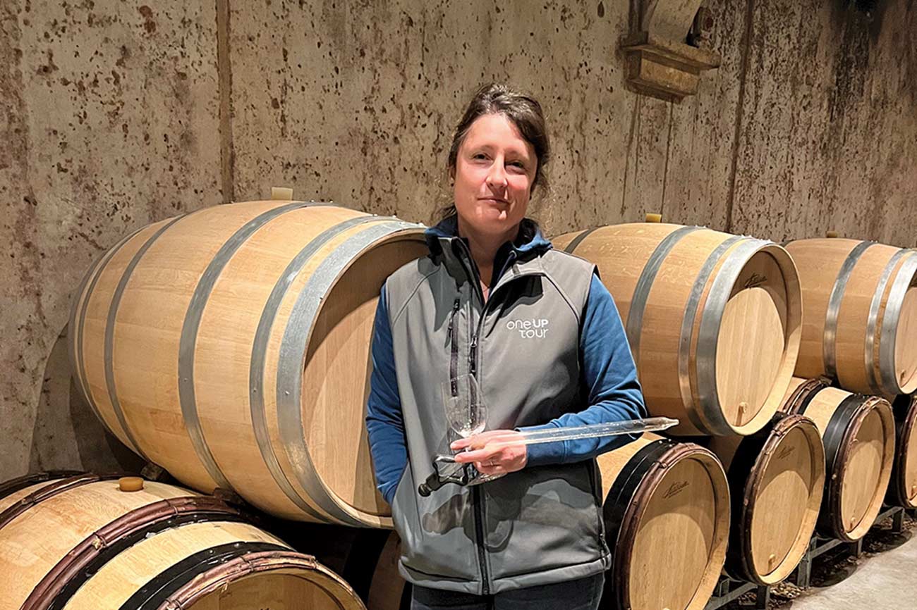 Winemaker Isabelle Raveneau of Domaine Fran&amp;ccedil;ois Raveneau