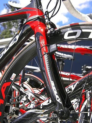 &hellip;and the fork to reduce pressure (and drag)