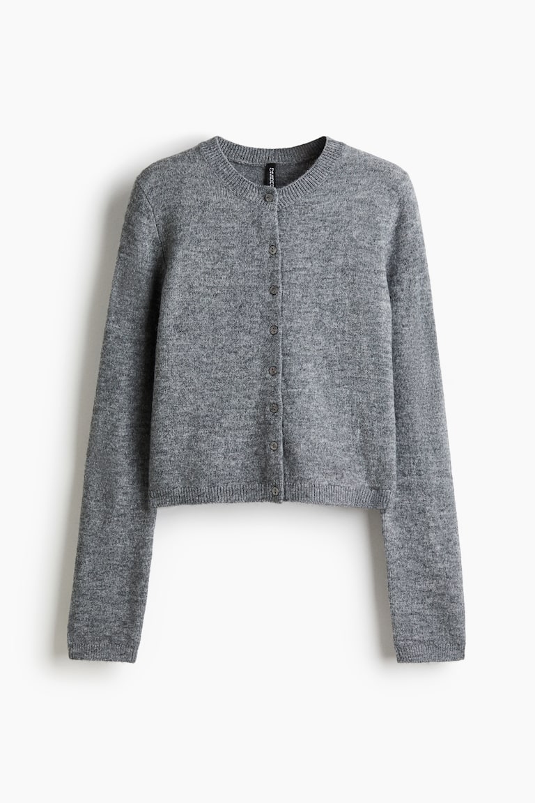 Fine-Knit Cardigan