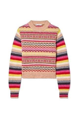 MOLLY GODDARD Charlie Fair Isle wool sweater