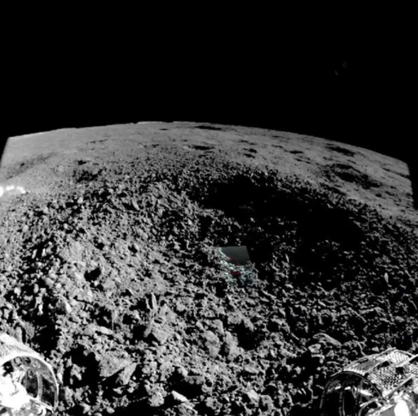 China&#39;s Lunar Rover Scopes Out Weird Substance on Far Side of the Moon (Photos) | Space