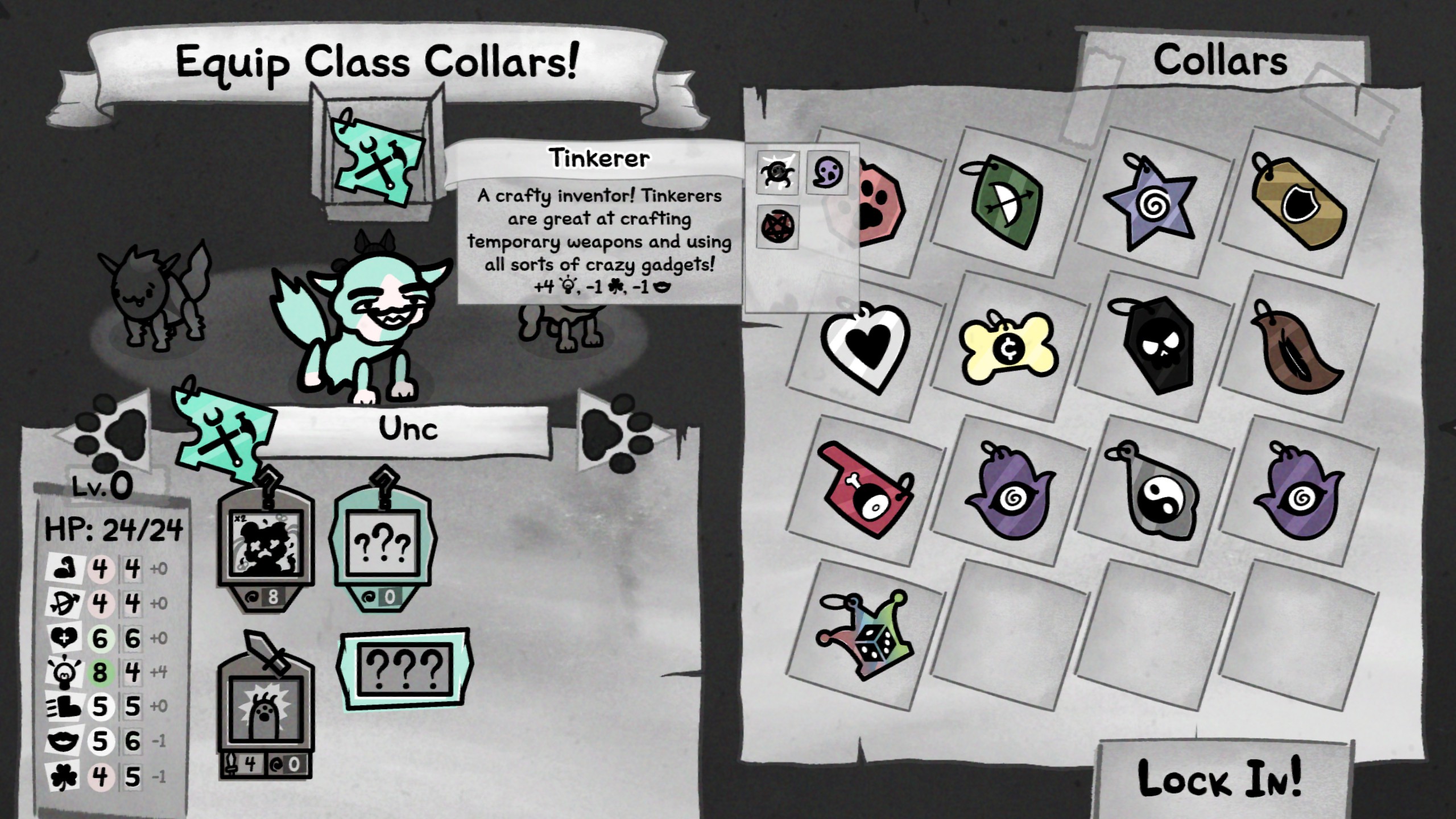 Mewgenics Tinkerer collar