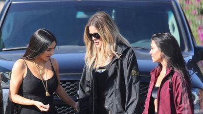 Kim, Khloe, Kourtney Kardashian at Planned Parenthood