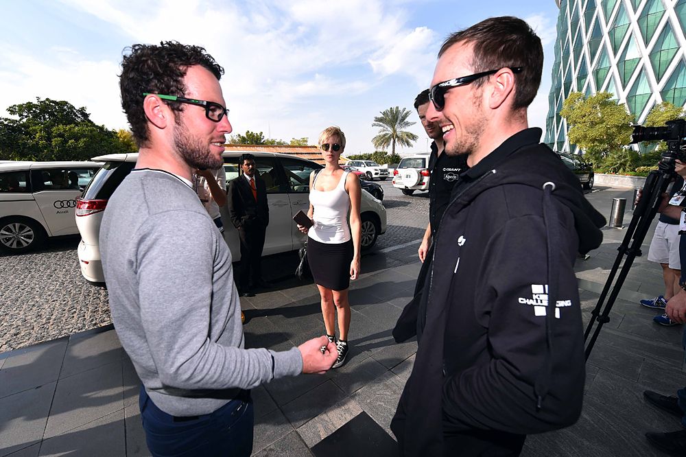 Mark Cavendish and John Degenkolb