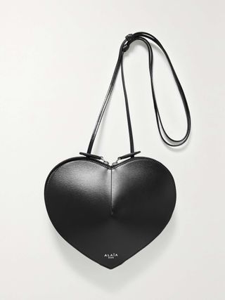 Le Coeur Leather Shoulder Bag