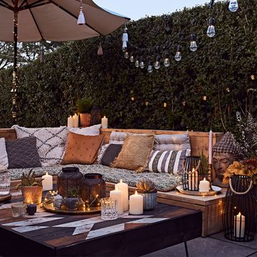 Outdoor string light ideas - 12 easy ways to make your garden sparkle ...