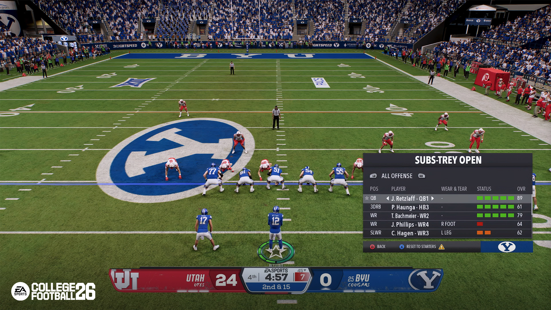 College Football 26 screenshot