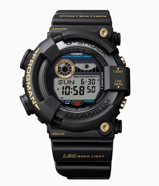 black g-shock watch