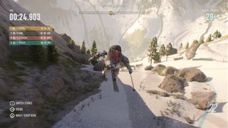 Ski gameplay from Riders Republic