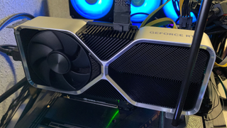 Nvidia GeForce RTX 4060 Ti Founders Edition in test PC with PCAT v2