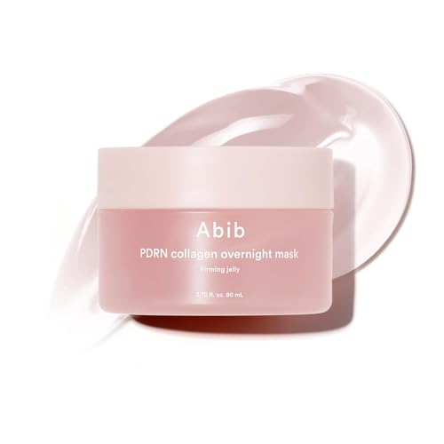Abib Pdrn Collagen Overnight Face Mask Firming Jelly 2.7 Fl Oz | Korean Sleeping Mask for Rejuvenation | Elasticity Boost &amp; Plumping