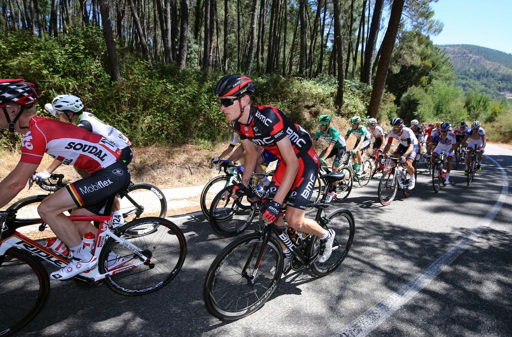 Tejay van Garderen (BMC) in the peloton