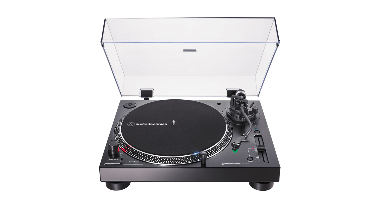 Audio-Technica AT-LP120XBT-USB pladespiller i sort