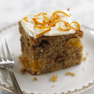 Carrot, Apricot and Raisin Cake