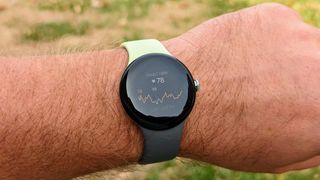 Google Pixel Watch heart rate