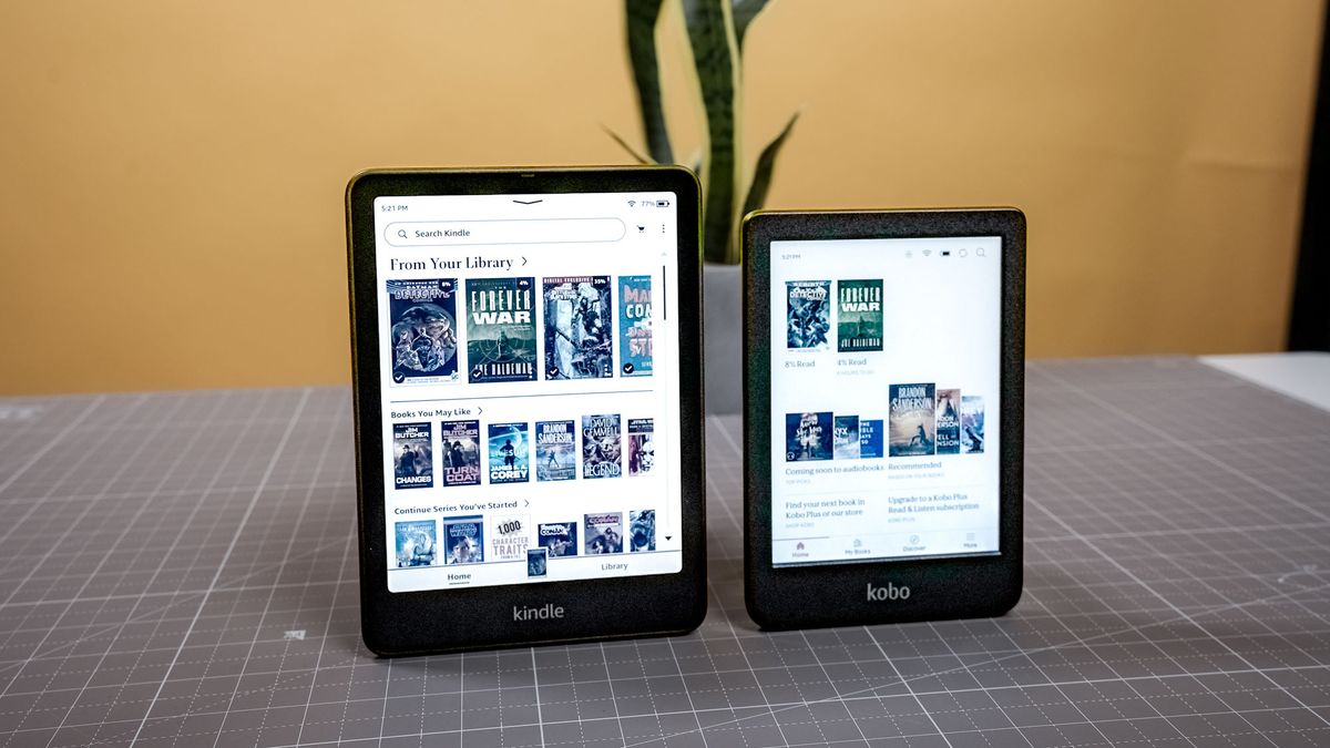 Kindle Colorsoft vs Kobo Clara Colour