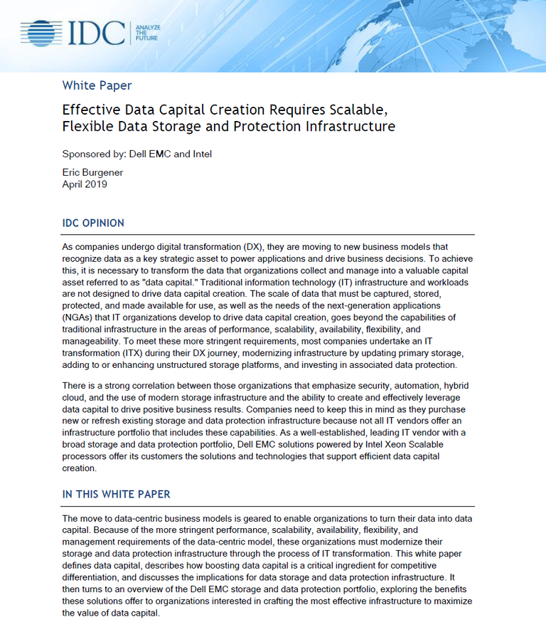 What you need for effective data capital creation | IT Pro