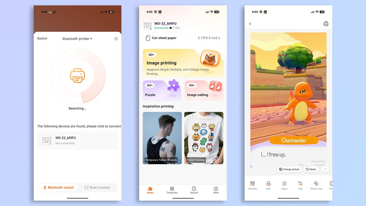 AiYin app screenshots