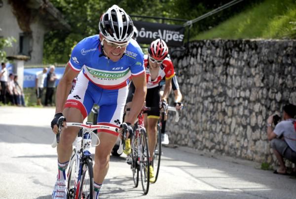Thomas Voeckler (Team Europcar) couldn't handle the pace in the end