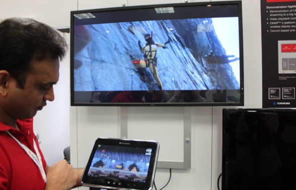 TI Demonstrates Wireless Display for Android