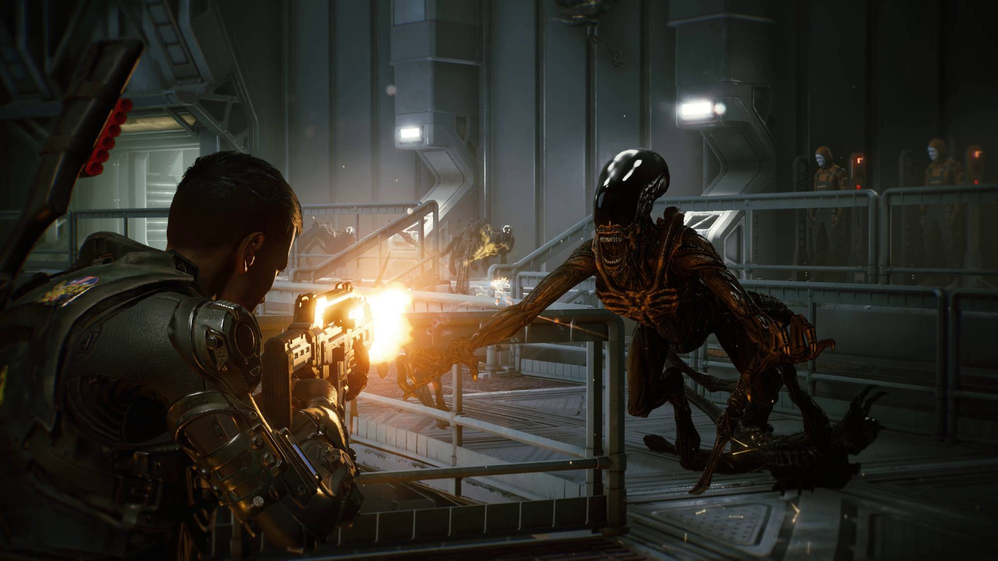 Aliens: Fireteam Elite marines face off against the xenomorph swarm