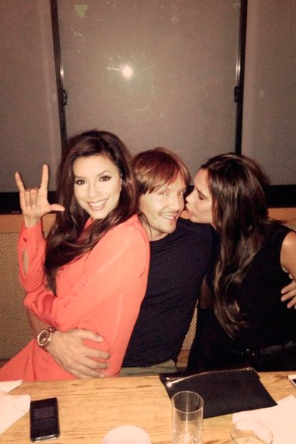 Victoria Beckham and Eva Longoria dine out in LA