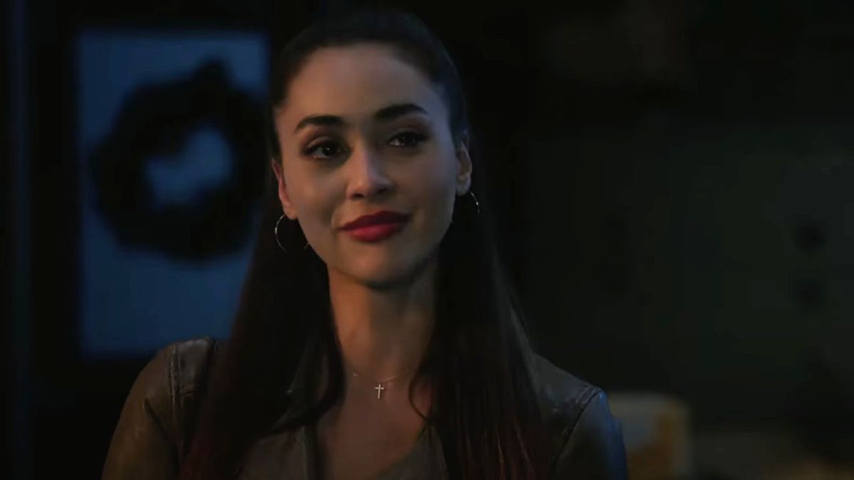 Micki Ramirez (Lindsey Morgan) says goodbye to her co-workers on Walker