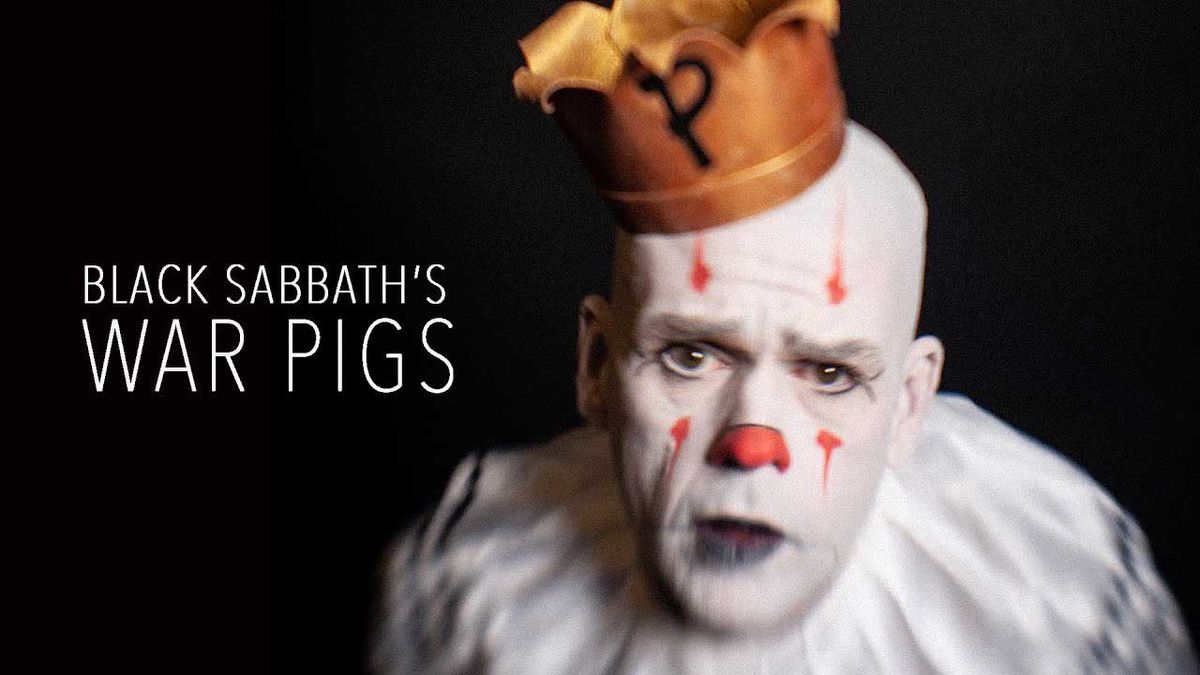 Puddles Pity Party looking sad