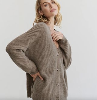 Cashmere Cocoon Cardigan