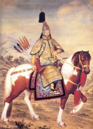 By 1795 the Qianlong emperor had ruled China for 60 years.