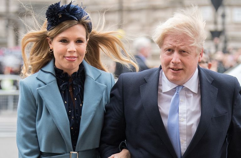boris johnson carrie symonds welcome first child