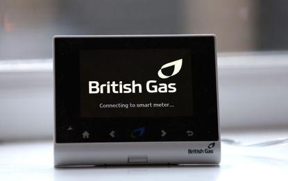 A British Gas smart energy meter