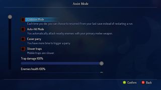 Dead Cells' assist mode, currently in alpha