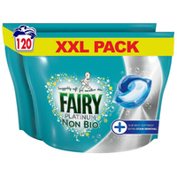 Fairy Non-bio Platinum washing liquid pods - (Was £36) NOW £27.20 | Amazon