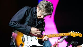 Eric Johnson performs during the Experience Hendrix 2014 Tour at The Fox Theatre on April 3, 2014 in Detroit, Michigan