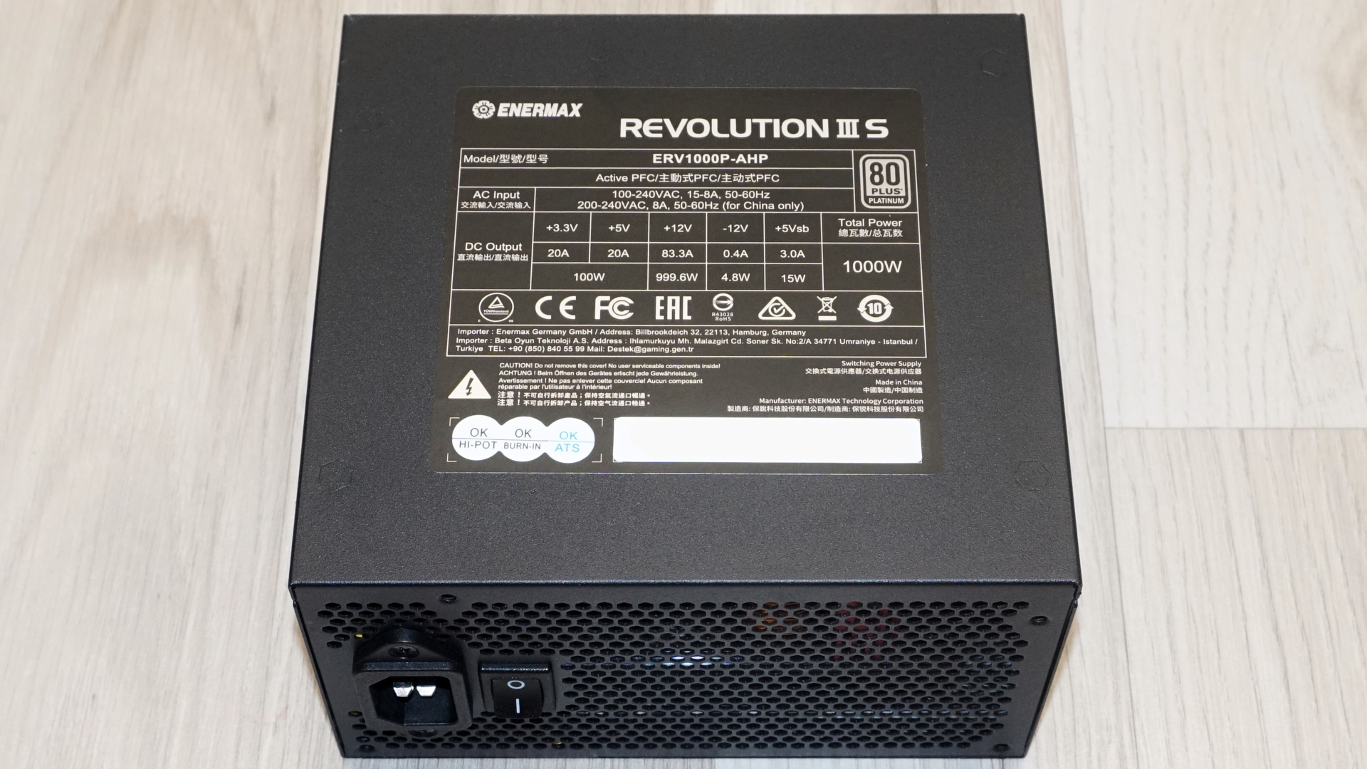 Enermax Revolution III S 1000W