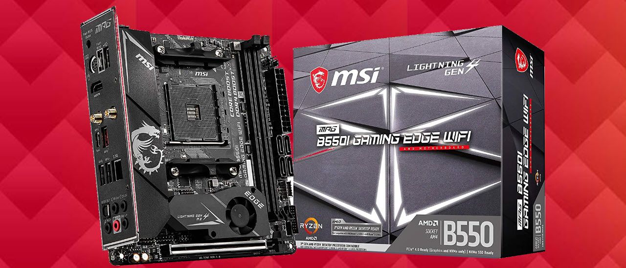 MSI B550I GAMING EDGE WIFI マザーボード MPG B550 GAMING EDGE WIFI | MSI マザーボード AMD B550チップセット