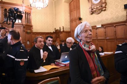 IMF chief Christine Lagarde in court