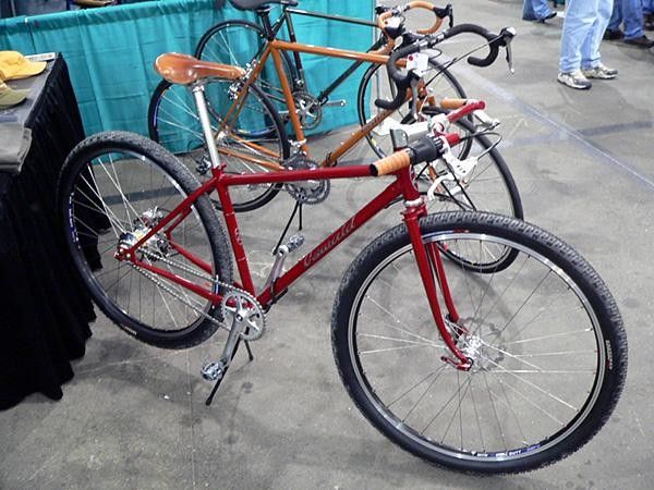 Tom Oswald is another star among the &lsquo;new breed&rsquo; of builders and displayed his skills at the NAHBS on his personal 29er rig.