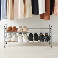 2-tier extendable shoe rack, The Container Store