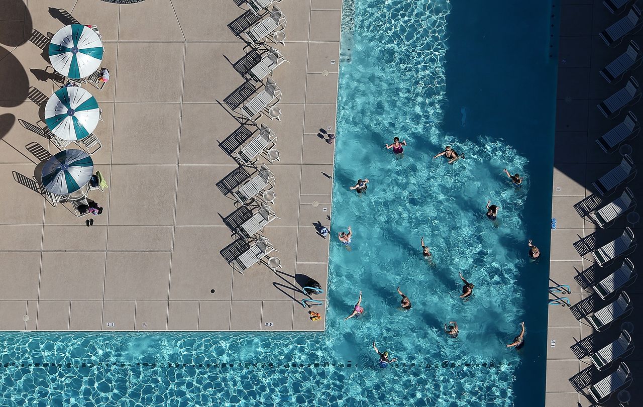 A swimming pool in Arizona