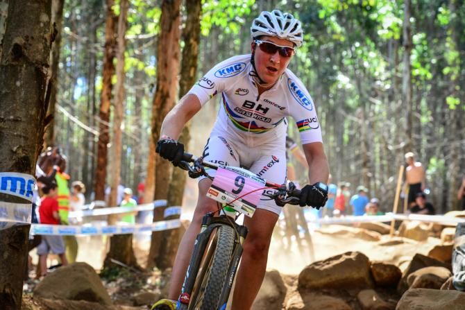 After claiming the 2013 World Championship title in Pietermartizburg in 2013 Julie Bresset of Team BH-Suntour-KMC could not repeat her feat of seven months prior as she ended in eighth in the women's Cross Country World Cup