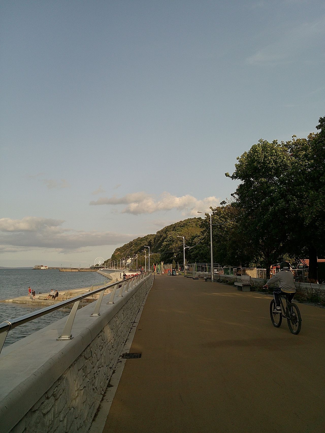 Image of the sea side taken with the Camp Snap Screen-Free Digital Camera