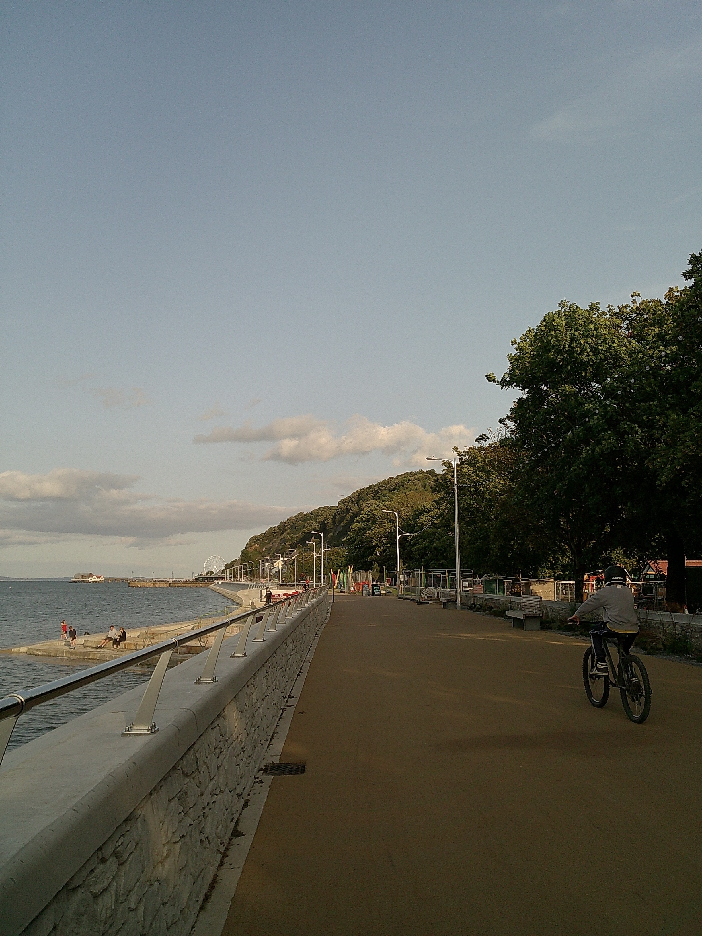Image of the sea side taken with the Camp Snap Screen-Free Digital Camera