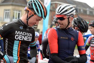Mark McNally and Andy Tennant, Tour de Normandie 2015 stage two